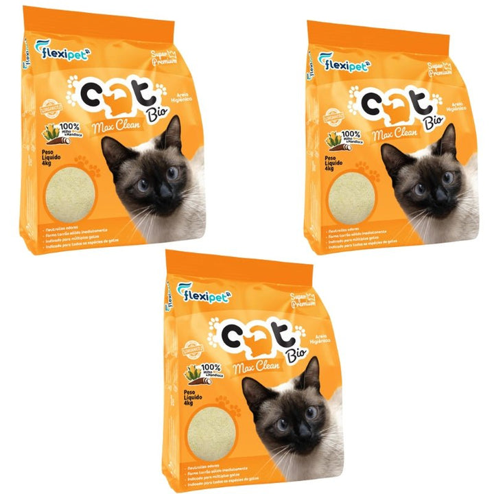 Areia Gato CatBio Max Clean - Ronron Home