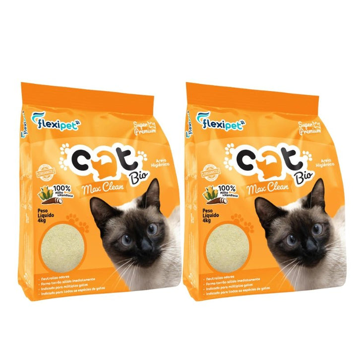 Areia Gato CatBio Max Clean - Ronron Home