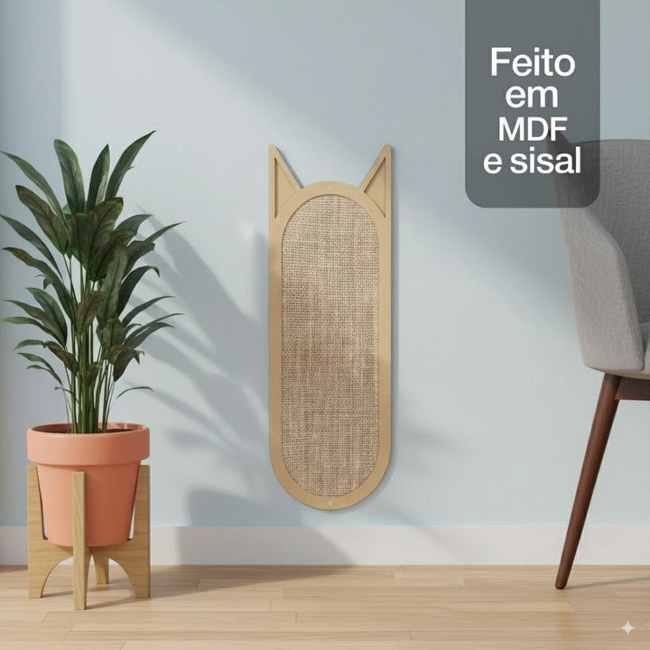 Arranhador para Gatos de Parede com Sisal - da Ronron - Ronron Home