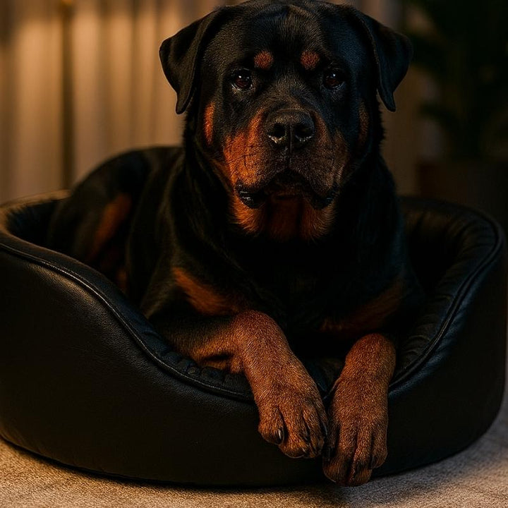 Cama para Cachorro de Luxo de Courino - da Ronron - Ronron Home