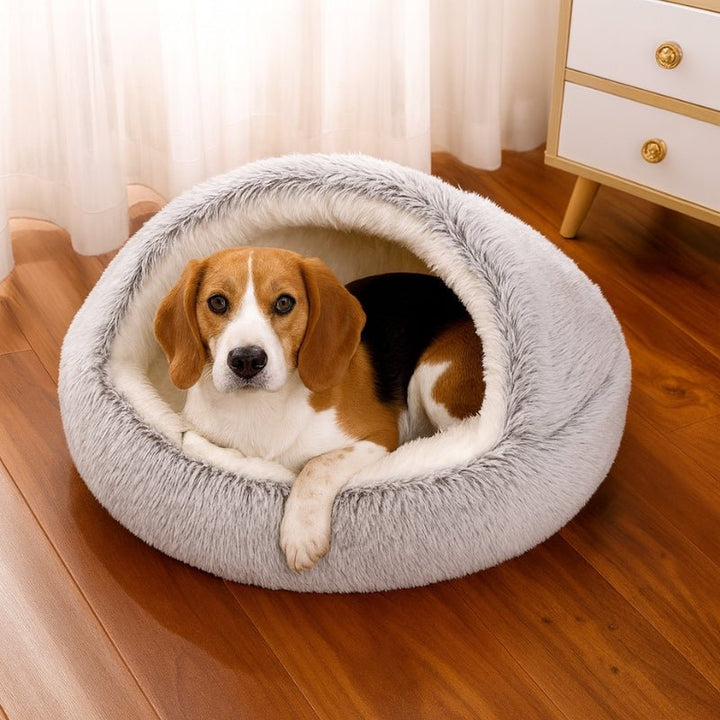 Cama para Cachorro Modelo Ninho Cinza - da Ronron - Ronron Home