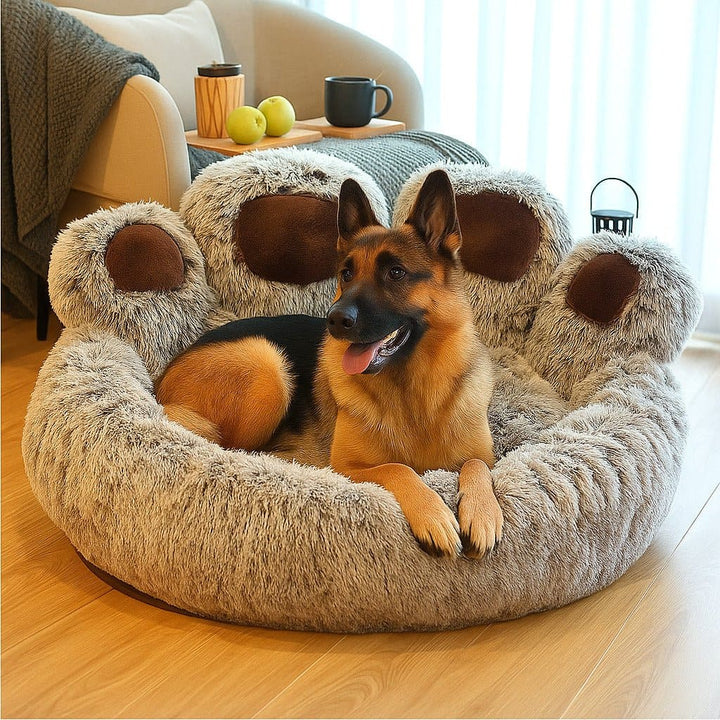 Cama para Cachorro Pata Cinza – da Ronron - Ronron Home