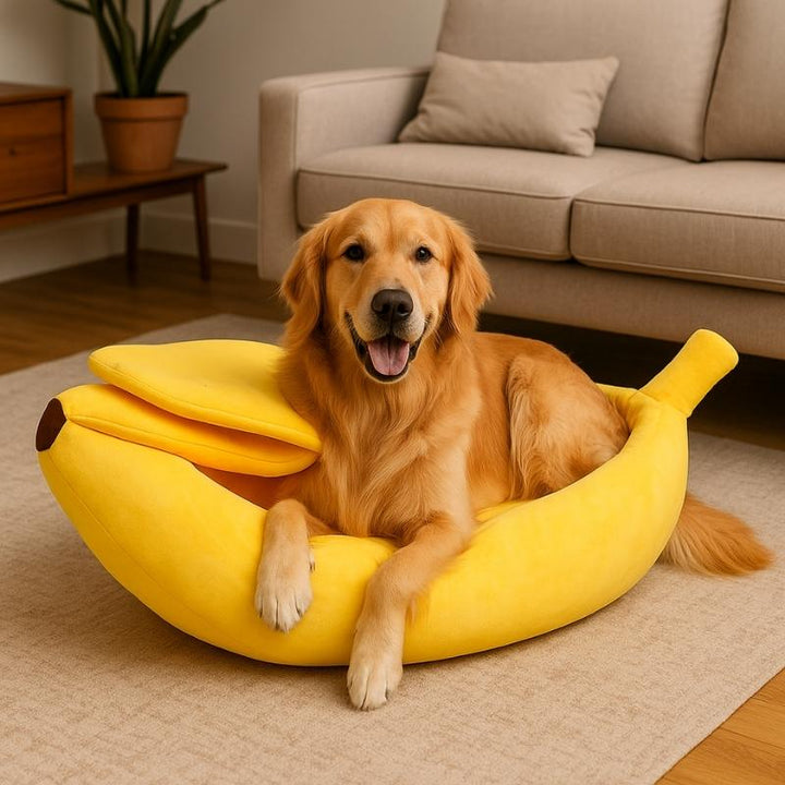 Cama para Cachorros Temática Banana - da Ronron - Ronron Home