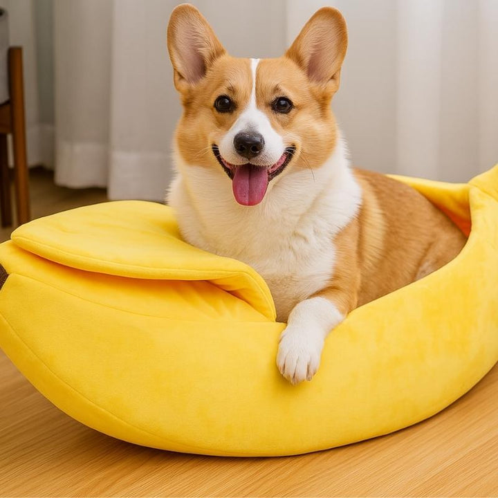 Cama para Cachorros Temática Banana - da Ronron - Ronron Home