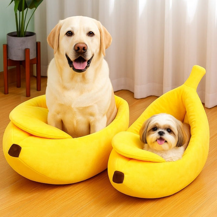 Cama para Cachorros Temática Banana - da Ronron - Ronron Home
