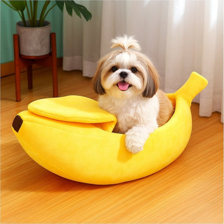 Cama para Cachorros Temática Banana - da Ronron - Ronron Home
