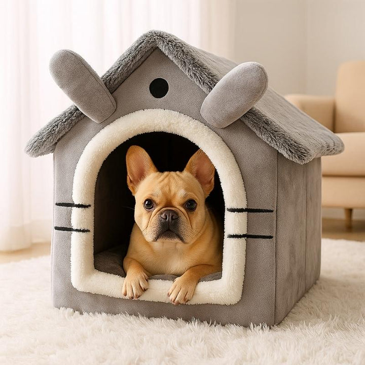 Cama para Cachorros Temática Coelho Cinza - da Ronron - Ronron Home