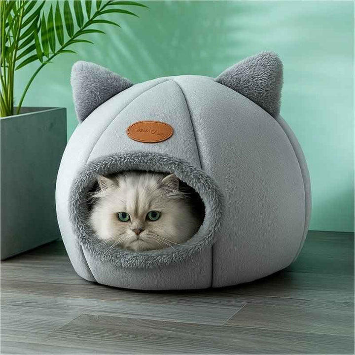 Cama para Gatos Confort Luxo Cinza - da Ronron