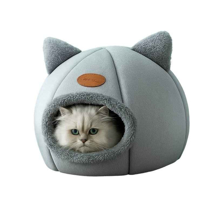 Cama para Gatos Confort Luxo Cinza - da Ronron