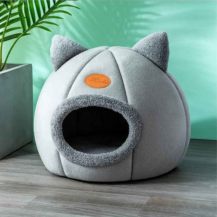 Cama para Gatos Confort Luxo Cinza - da Ronron