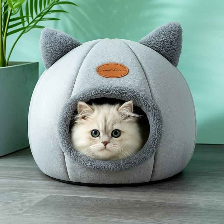 Cama para Gatos Confort Luxo Cinza - da Ronron