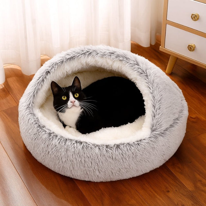 Cama para Gatos Modelo Ninho Cinza - da Ronron - Ronron Home