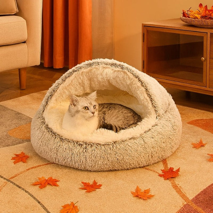 Cama para Gatos Modelo Ninho Cinza - da Ronron - Ronron Home