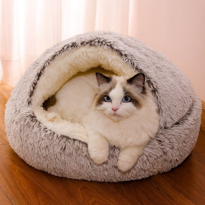 Cama para Gatos Modelo Ninho Cinza - da Ronron - Ronron Home