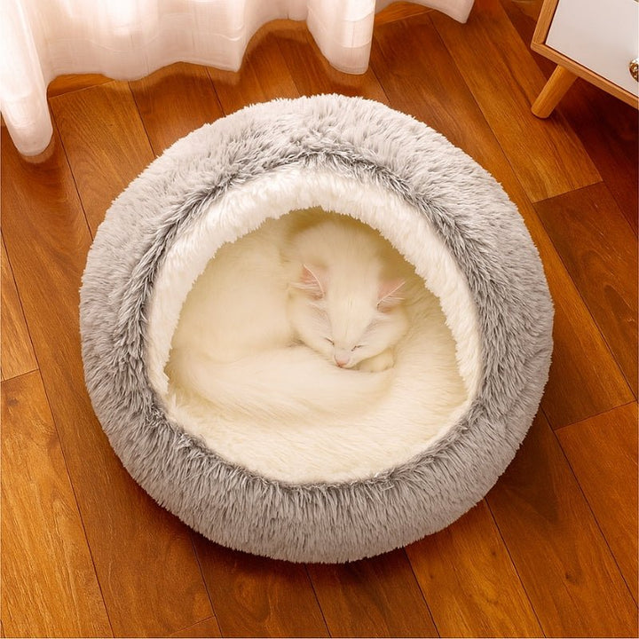 Cama para Gatos Modelo Ninho Cinza - da Ronron - Ronron Home