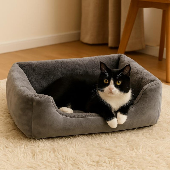 Cama para Gatos Premium Cinza - da Ronron - Ronron Home