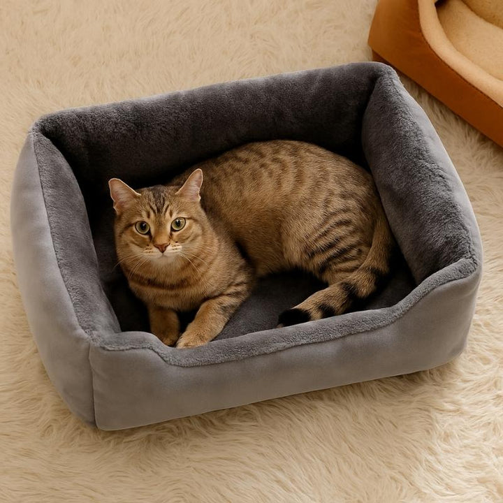 Cama para Gatos Premium Cinza - da Ronron - Ronron Home