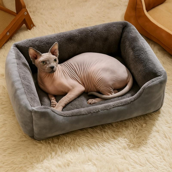 Cama para Gatos Premium Cinza - da Ronron - Ronron Home