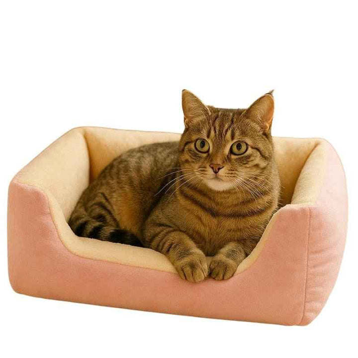 Cama para Gatos Premium Rosa - da Ronron