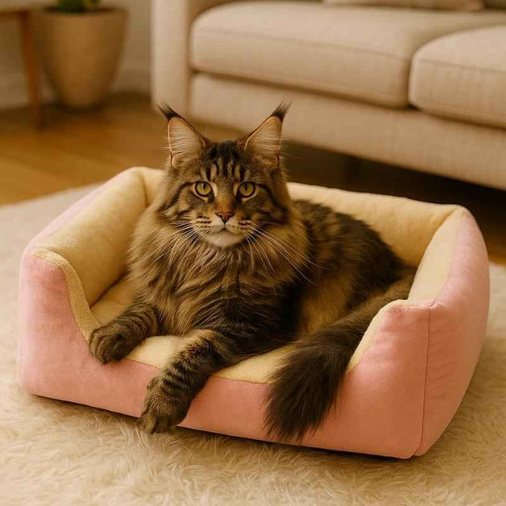 Cama para Gatos Premium Rosa - da Ronron