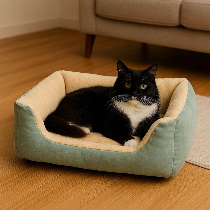 Cama para Gatos Premium Verde - da Ronron - Ronron Home