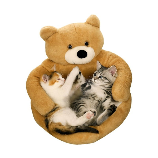 Cama para Gatos Temática Abraço de Urso - da Ronron - Ronron Home