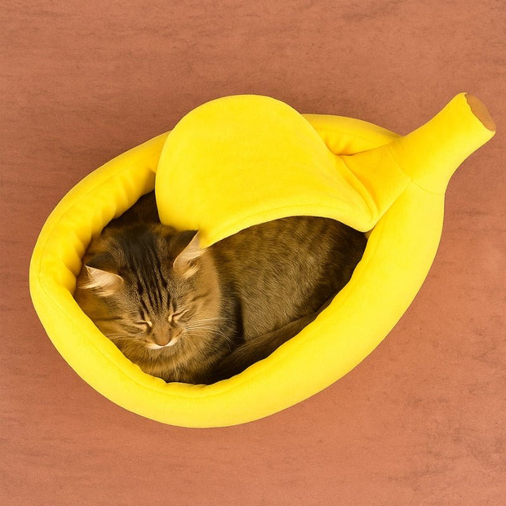 Cama para Gatos Temática Banana - da Ronron - Ronron Home