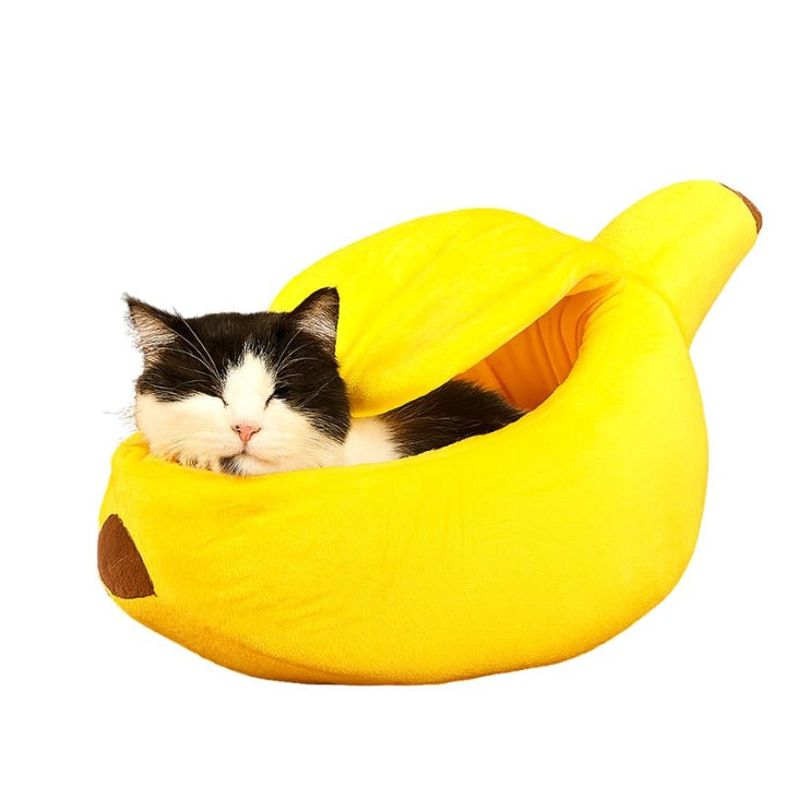 Cama para Gatos Temática Banana - da Ronron - Ronron Home