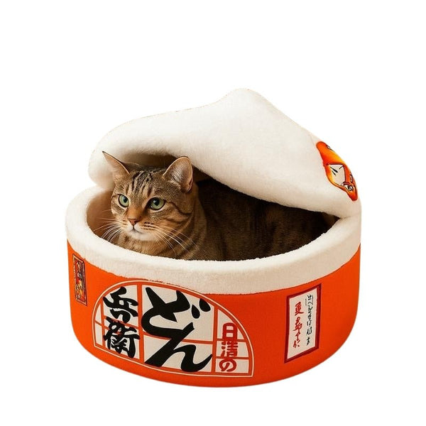 Cama para Gatos Temática Lamen - da Ronron - Ronron Home