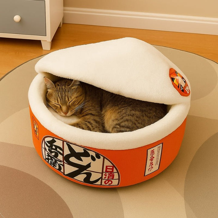 Cama para Gatos Temática Lamen - da Ronron - Ronron Home