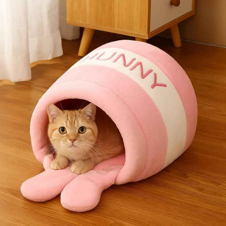 Cama para Gatos Temática Pote de Geleia – da Ronron