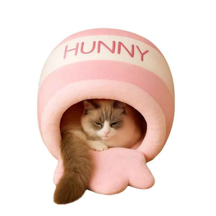 Cama para Gatos Temática Pote de Geleia – da Ronron