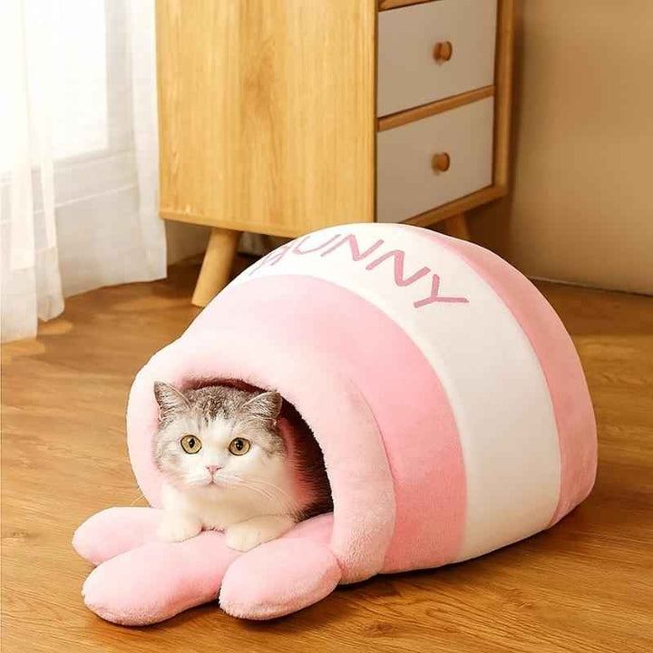 Cama para Gatos Temática Pote de Geleia – da Ronron
