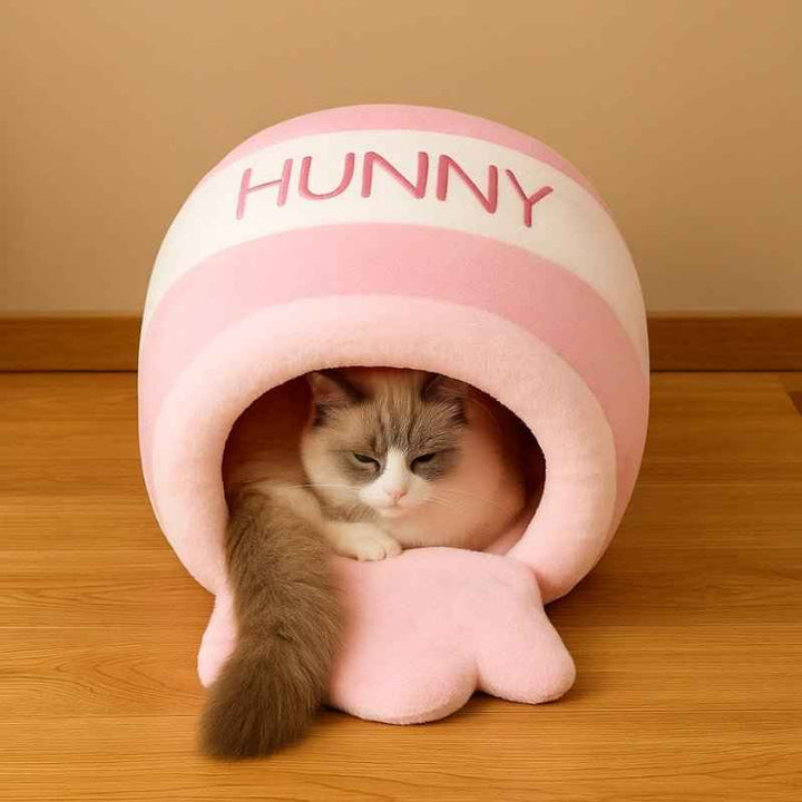 Cama para Gatos Temática Pote de Geleia – da Ronron