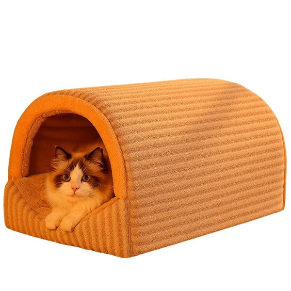 Cama para Gatos Toca Premium de Outono - da Ronron - Ronron Home