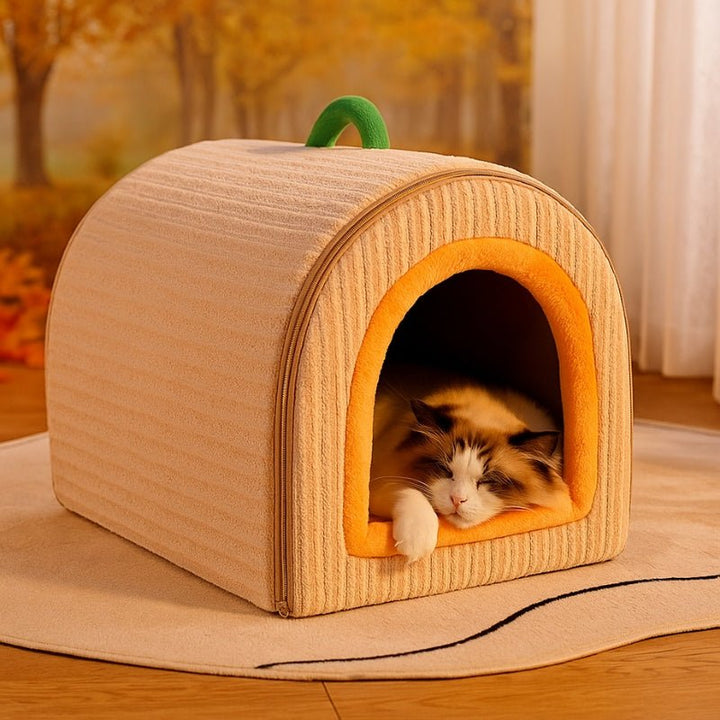 Cama para Gatos Toca Premium de Outono - da Ronron - Ronron Home
