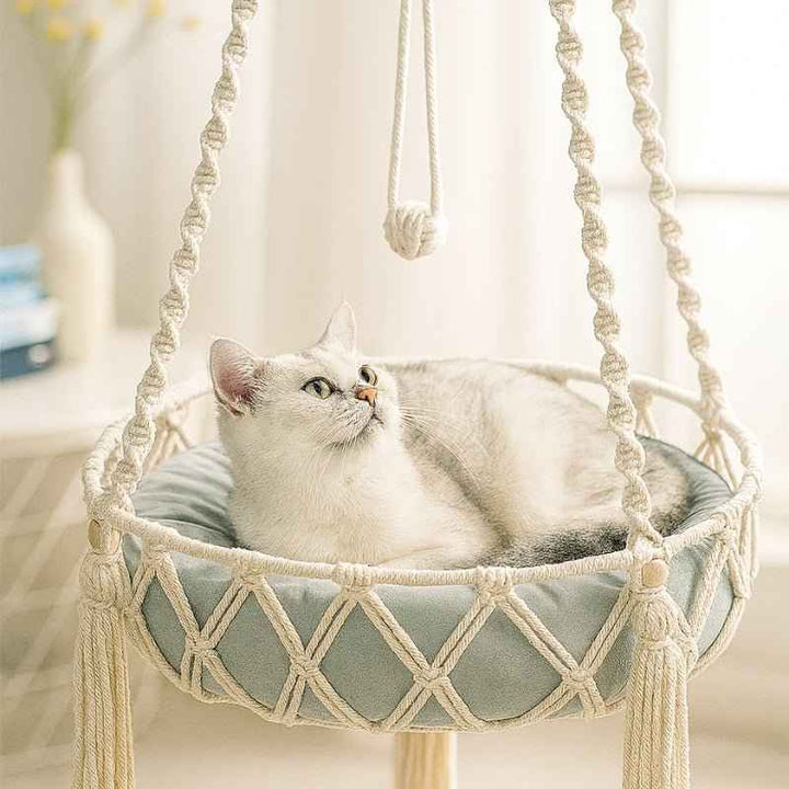 Cama Suspensa para Gatos Rede Luxo - da Ronron