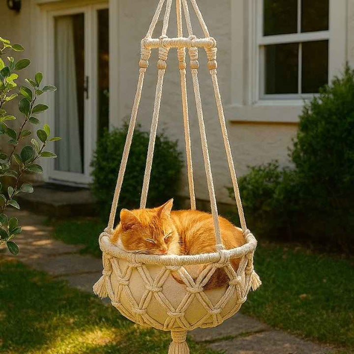 Cama Suspensa para Gatos Rede Luxo - da Ronron
